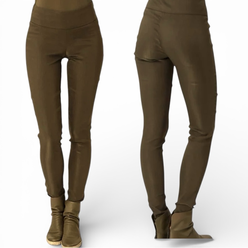 Sarah Pacini Sophie Linen Stretch Pants US Sz 6/8- Sm
